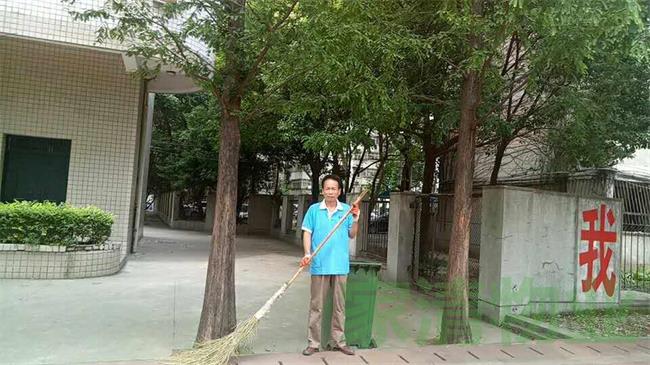湖大附中：重點中學(xué)校園保潔